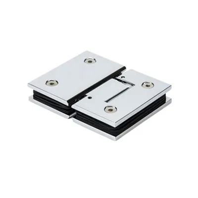 Wie montiert man ein Glas-Duschgitter-Scharnier an einem Holzrahmen?