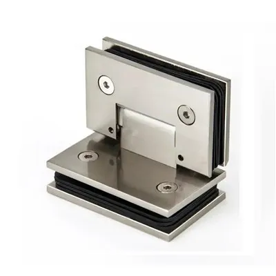 Was ist der maximale Drehwinkel für ein Duschscharnier aus Messing?